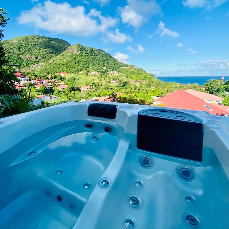 Ti Karet - Charmant Logement Avec Jacuzzi Et Vue Mer Terre-De-Haut Esterno foto